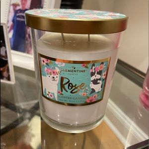 Rose Scented Dog Candle
